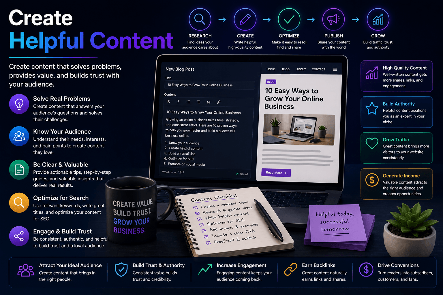 Create Helpful Content