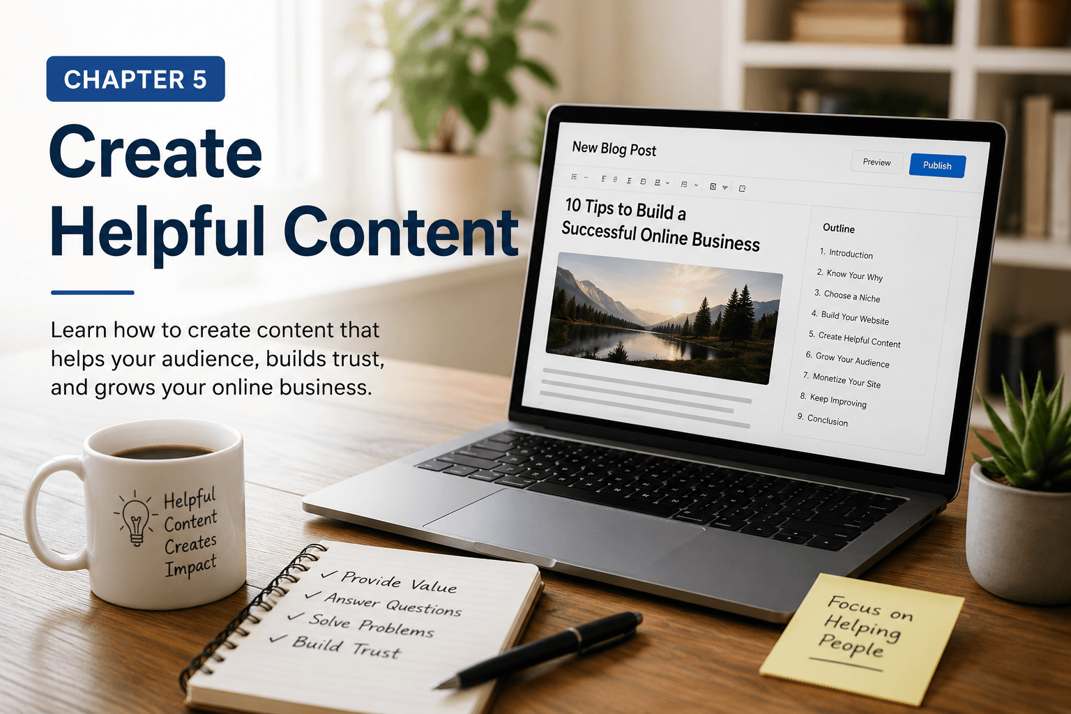 Create Helpful content CH5
