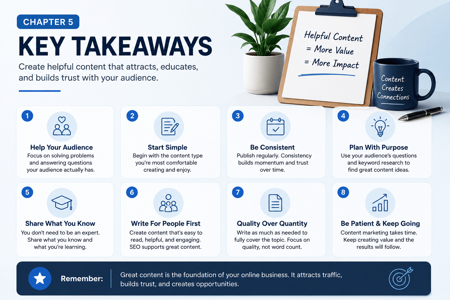 Key takeaways Ch5