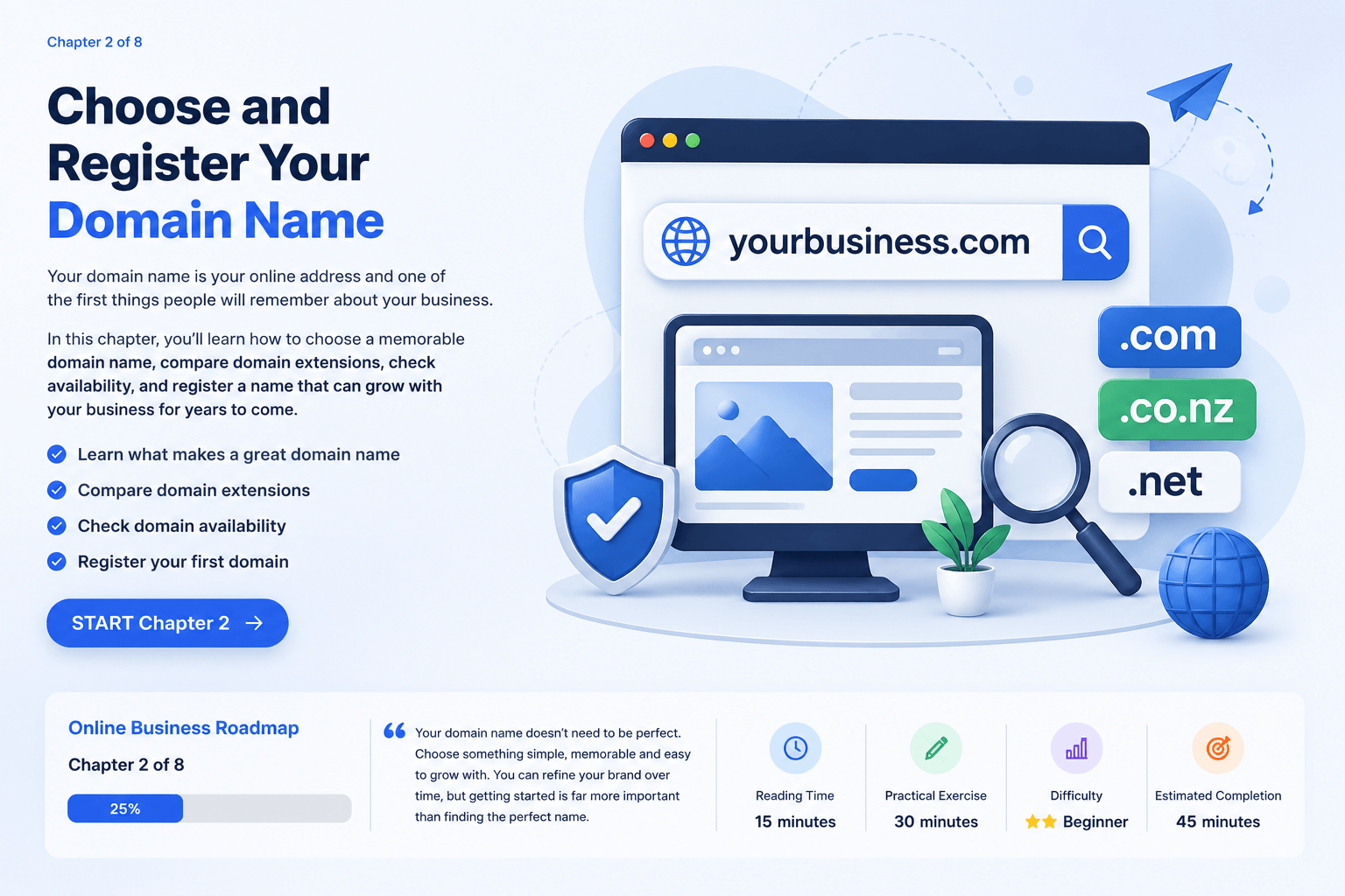 Register Your Domain GITP